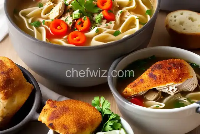 Rotisserie Chicken Noodle Soup