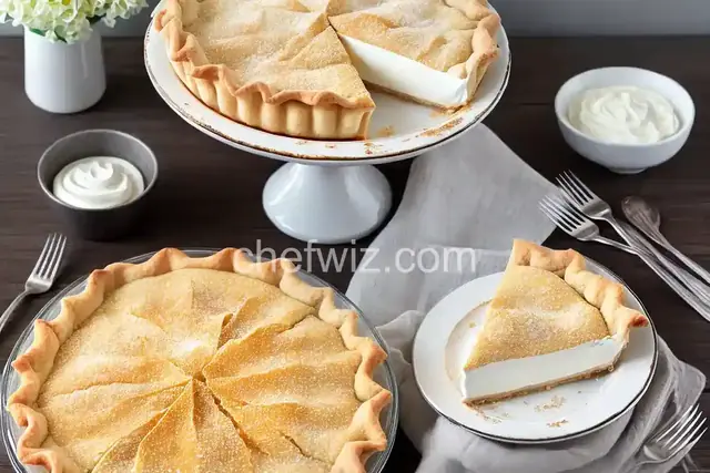 Ruffled Milk Pie