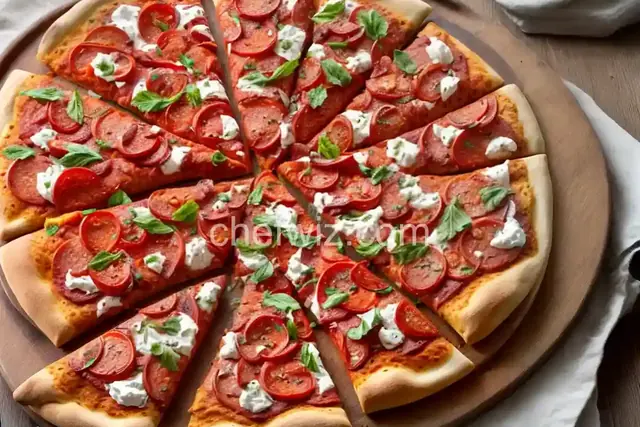 Rye Bread Party Pizzas