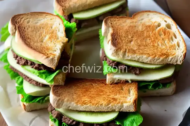 Saint Paddy's Irish Sandwich