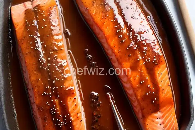 Salmon with Brown Sugar Glaze