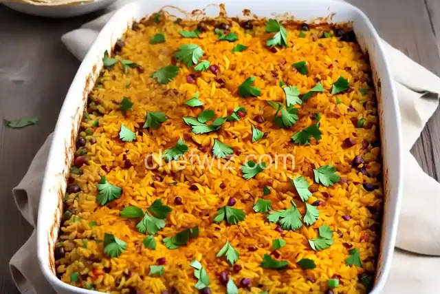 Salsa Chicken Rice Casserole