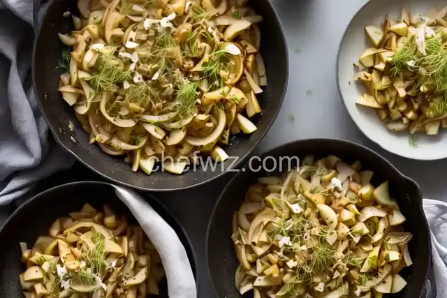 Sautéed Apple, Onion, and Fennel