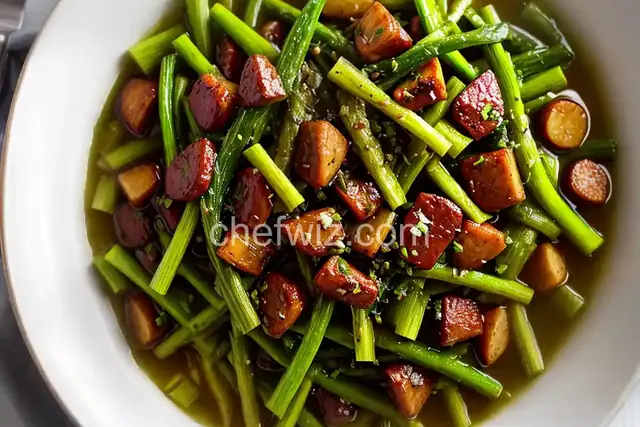 Saut√©ed Leeks in Butter and White Wine
