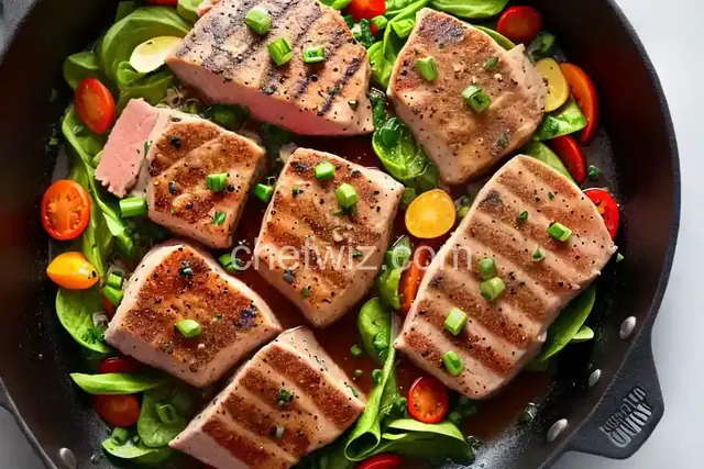 Savory Pan-Seared Tuna Steaks