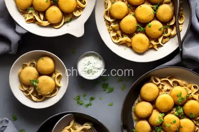 Schupfnudeln (German Fried Potato Dumplings)