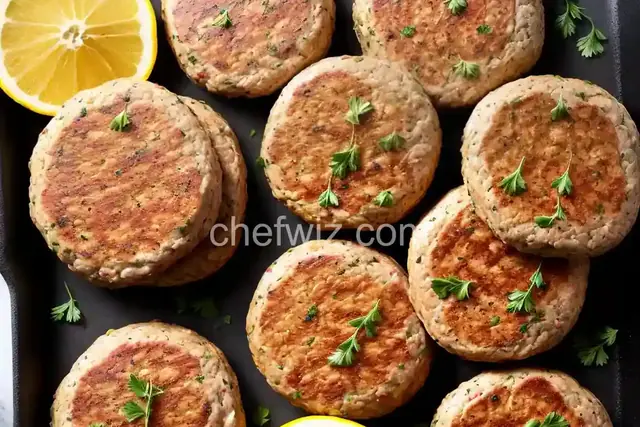 Seasoned Turkey Burgers