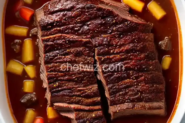 Sensational Slow Cooked Beef Brisket