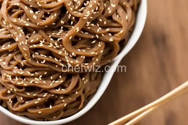 Sesame Soba Noodles