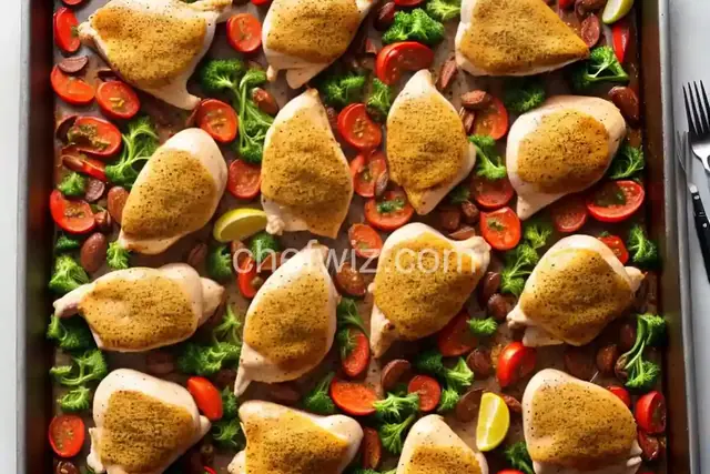 Sheet Pan Chicken Meal