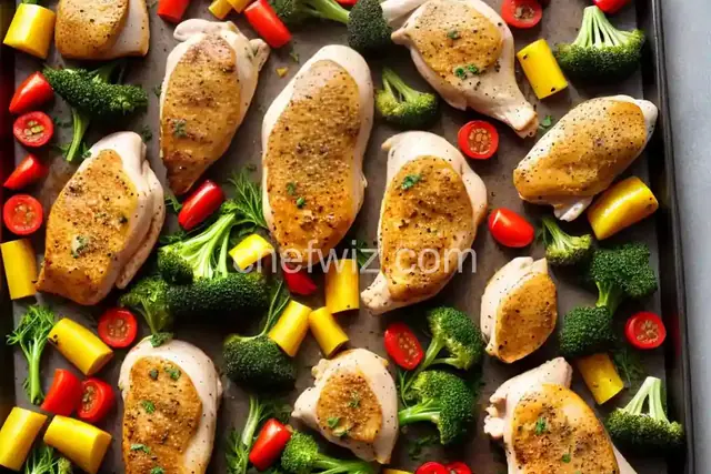 Sheet Pan Dinner with Chicken and Veggies