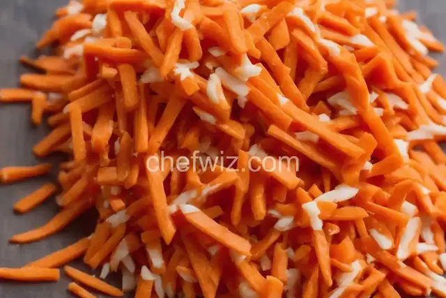 Shredded Carrots