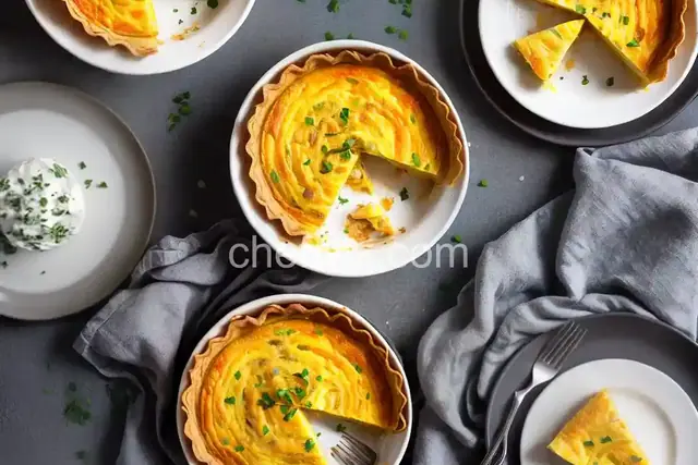 Shredded Potato Quiche