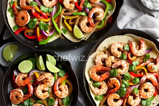 Shrimp Fajitas