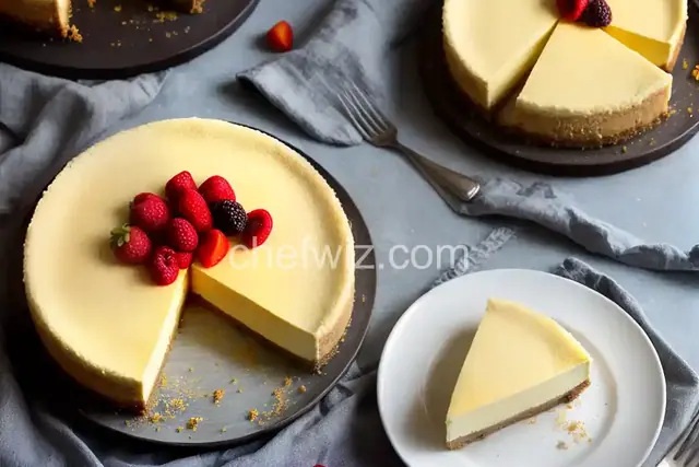 Sicilian Ricotta Cheesecake