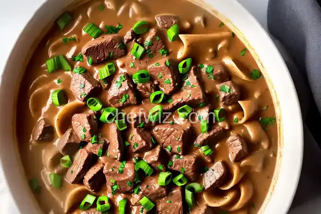 Simple Beef Stroganoff