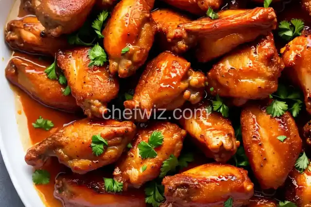 Simple Marinated Chicken Wings