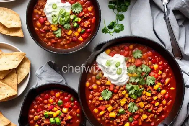 Simple Turkey Chili