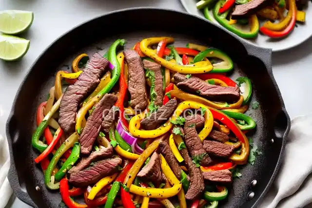 Sizzling Steak Fajitas