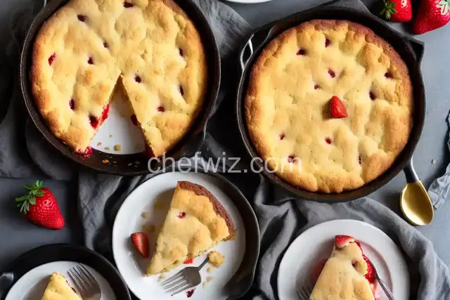 Skillet Strawberry Shortcake