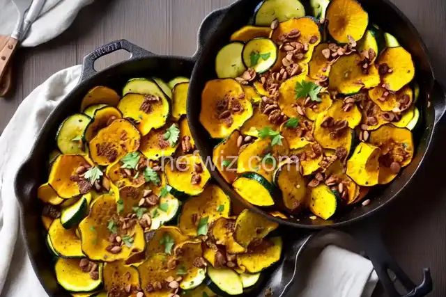 Skillet Zucchini and Squash
