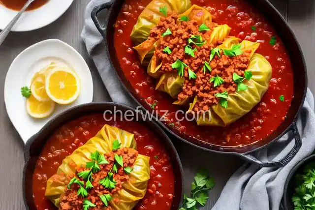 Slovak Stuffed Cabbage