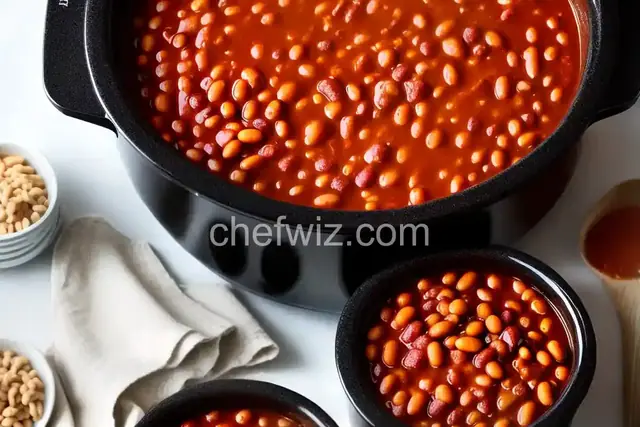 Slow Cooker Baked Beans