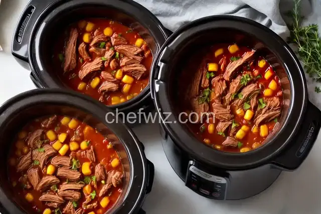 Slow Cooker Carolina BBQ