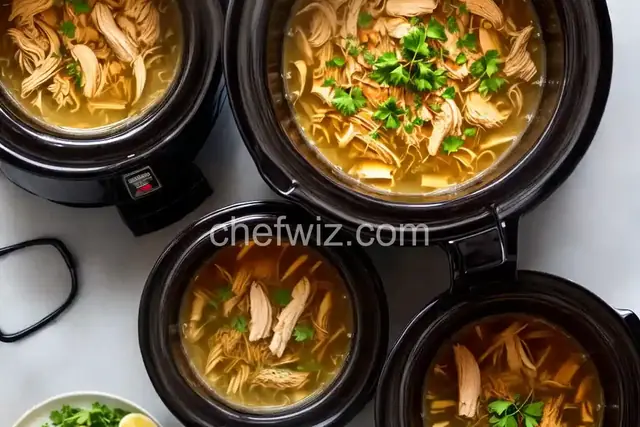 Slow Cooker Chicken Bone Broth