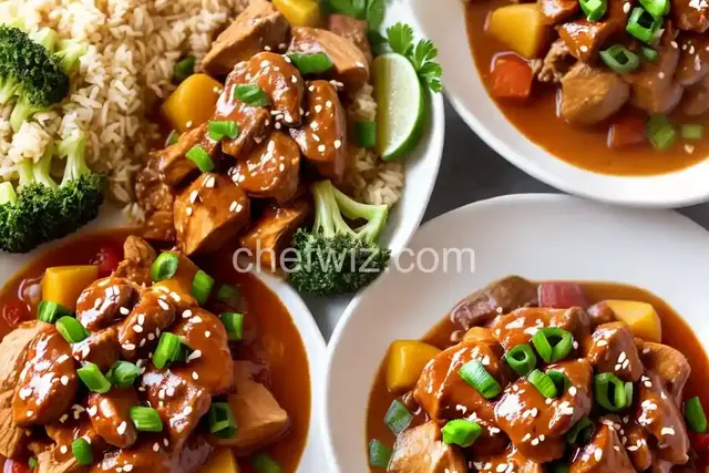 Slow Cooker Hawaiian Chicken