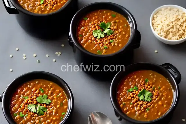 Slow Cooker Lentil Soup with Sausage