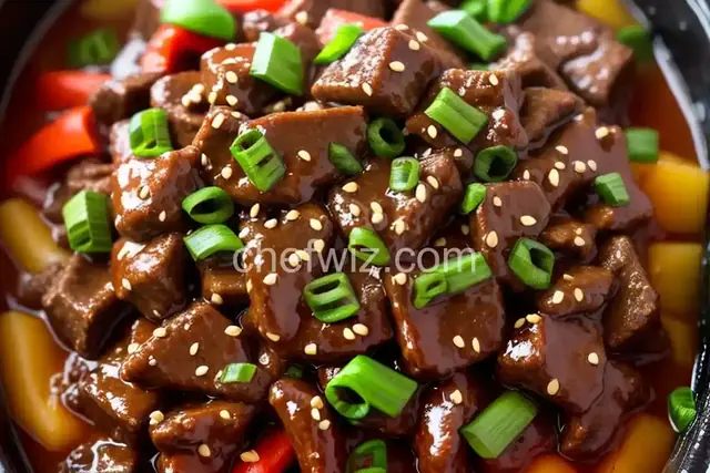 Slow Cooker Mongolian Beef