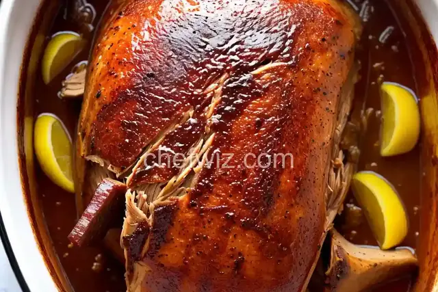 Slow Cooker Pernil Pork