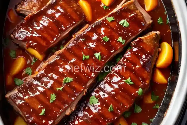 Slow Cooker Potluck Spare Ribs