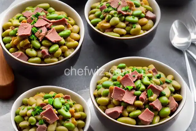 Slow Cooker Southern Lima Beans and Ham
