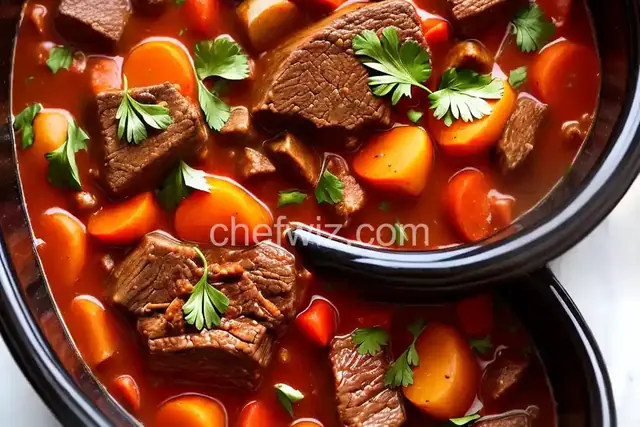 Slow Cooker Spanish Beef Stew