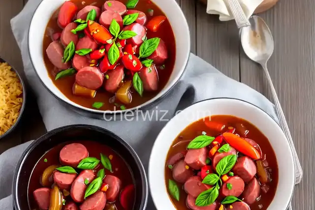 Slow Cooker Sweet and Sour Kielbasa