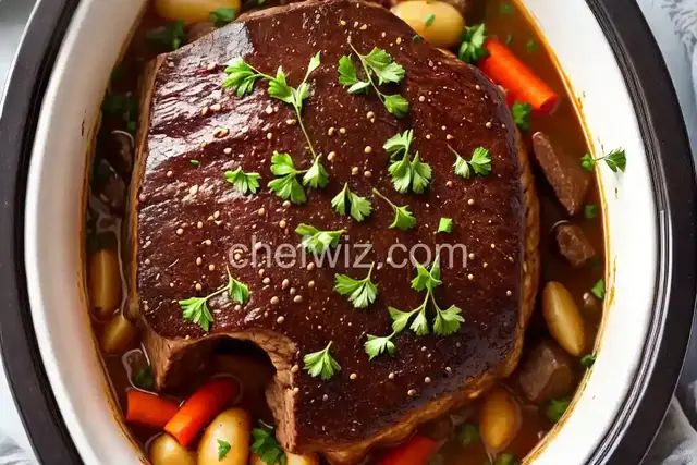 Slow Cooker Venison Roast