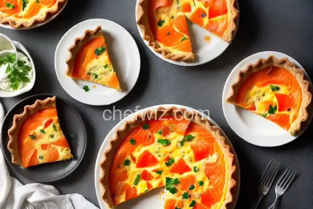 Smoked Salmon Quiche