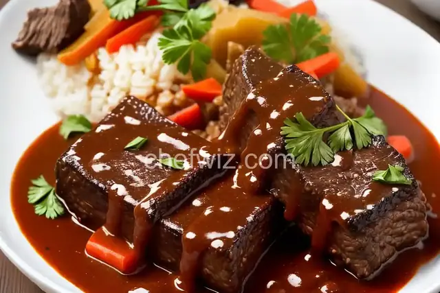 Smothered Beef Short Ribs