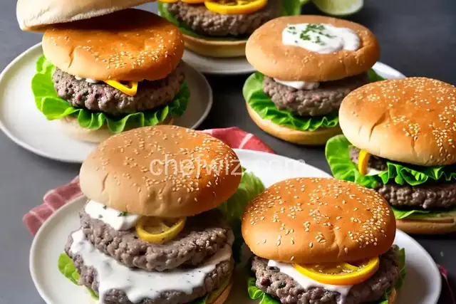 Sour Cream Burgers