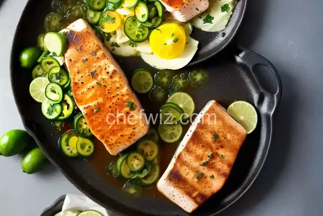 Sous Vide Mahi Mahi with Jalapeno-Lime Butter
