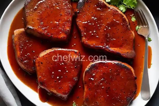 Sous Vide Maple Chipotle BBQ Pork Chops