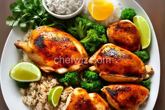 Southeast Asian Style Chicken Rice
