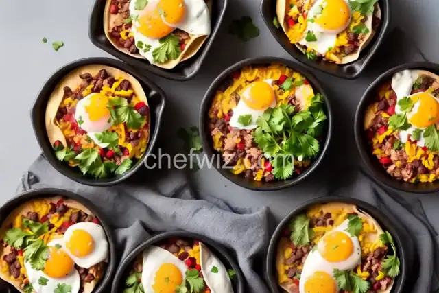 Southwest Breakfast Burritos