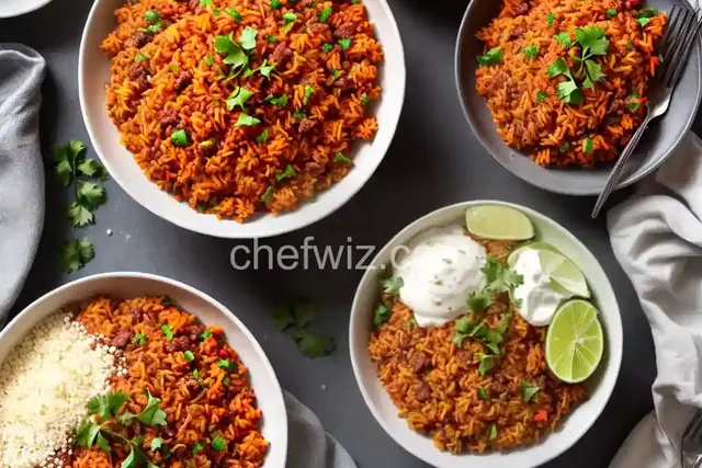 Spanish Rice with Ground Beef