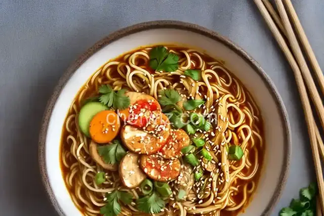 Spicy Asian Ramen Noodles