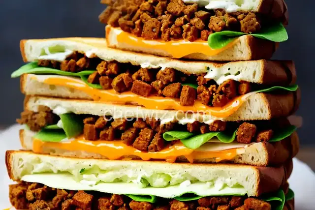 Spicy Chopped Cheese Sandwich