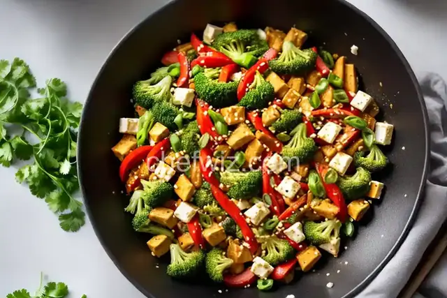 Spicy Feta Stir-Fry