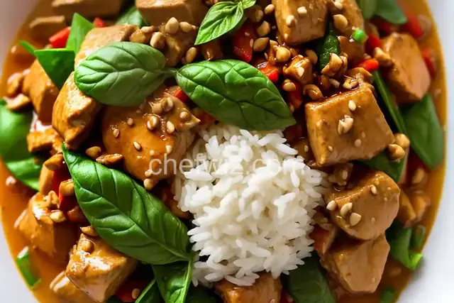 Spicy Thai Basil Chicken (Pad Krapow Gai)